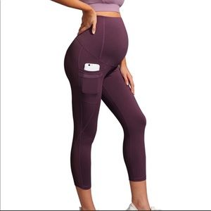 Maternity Capri Yoga Pants